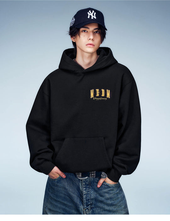 MEDM Camouflage Embroidered Patch Hoodie | Face 3 Face