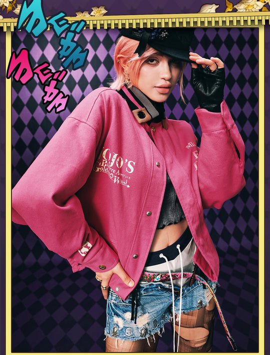 MEDM × JOJO Diamond Plaid Quilted Work Jacket | Face 3 Face