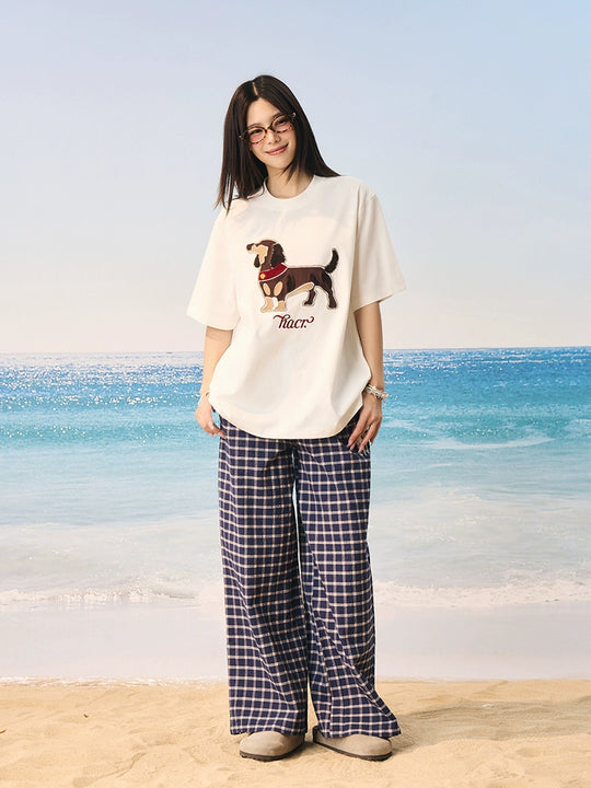 Harsh and Cruel Dachshund 3D Patch Embroidered Tee | Face 3 Face