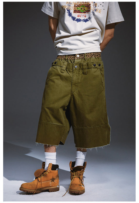 Remedy Double Layer Baggy Work Shorts | Face 3 Face