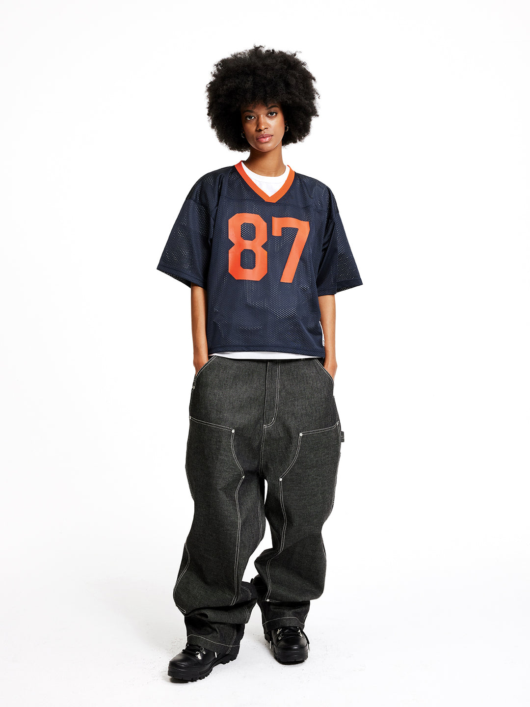 MHARF 87 Logo Vintage Mesh Hockey Jersey | Face 3 Face