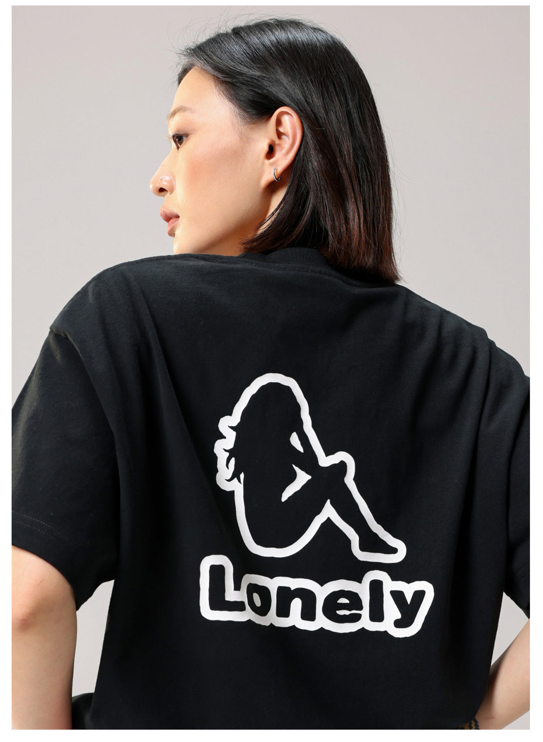 Remedy Alone Lonely Inspired Print Tee | Face 3 Face