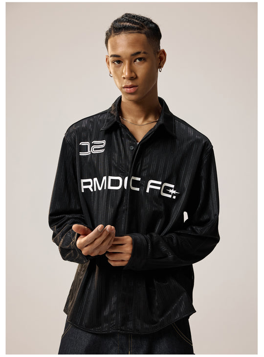 Remedy Silk Striped Long Sleeve Shirt | Face 3 Face