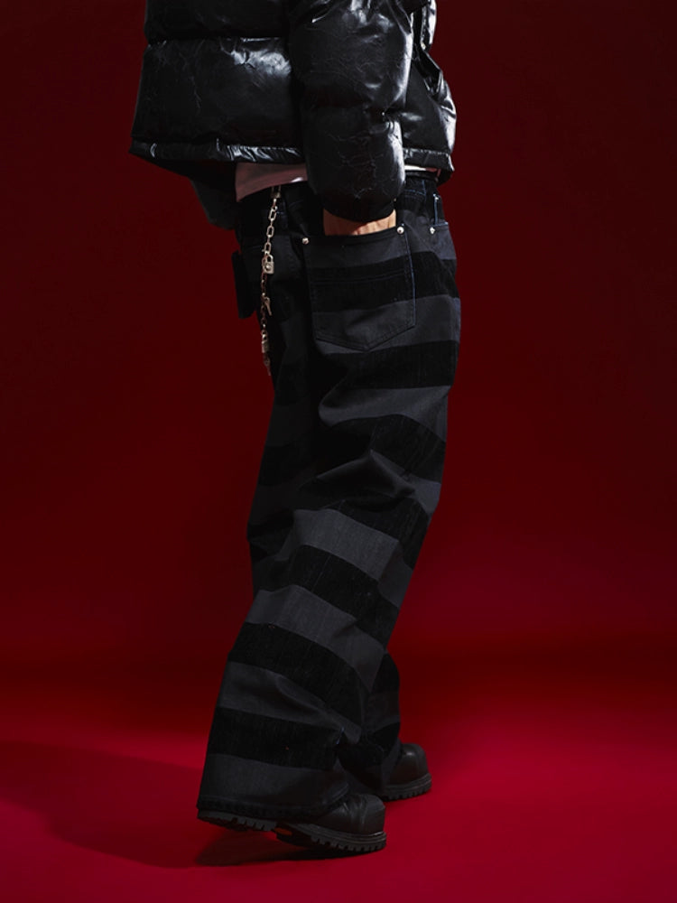 Remedy Prisoner Striped Pants | Face 3 Face