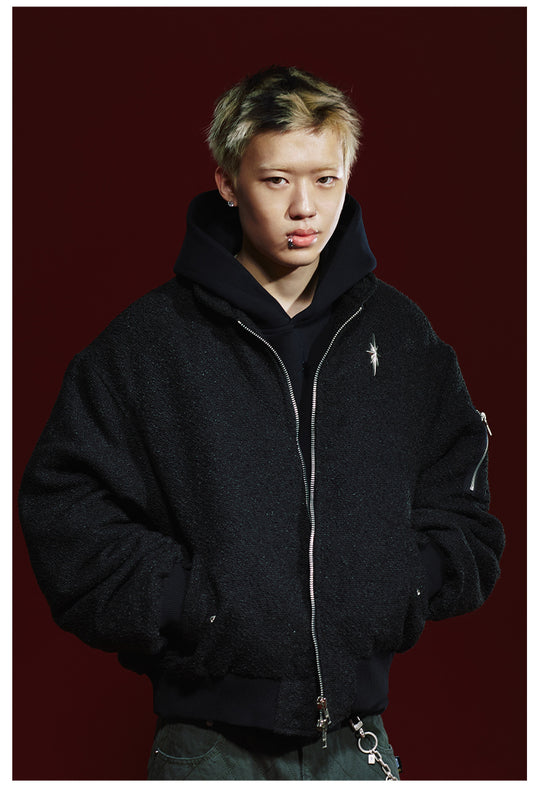 Remedy Textured MA-1 Bomber Jacket | Face 3 Face