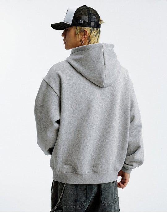 MEDM Star Logo Leather Patch Hoodie | Face 3 Face