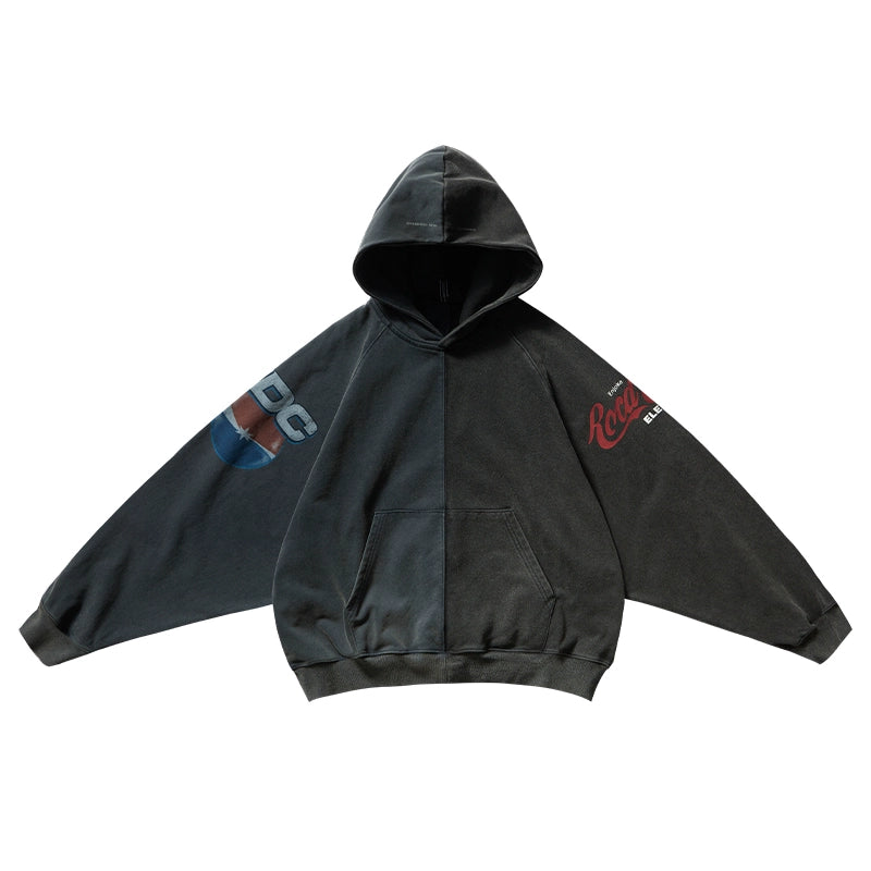 Remedy Washed Separate Raglan Hoodie | Face 3 Face