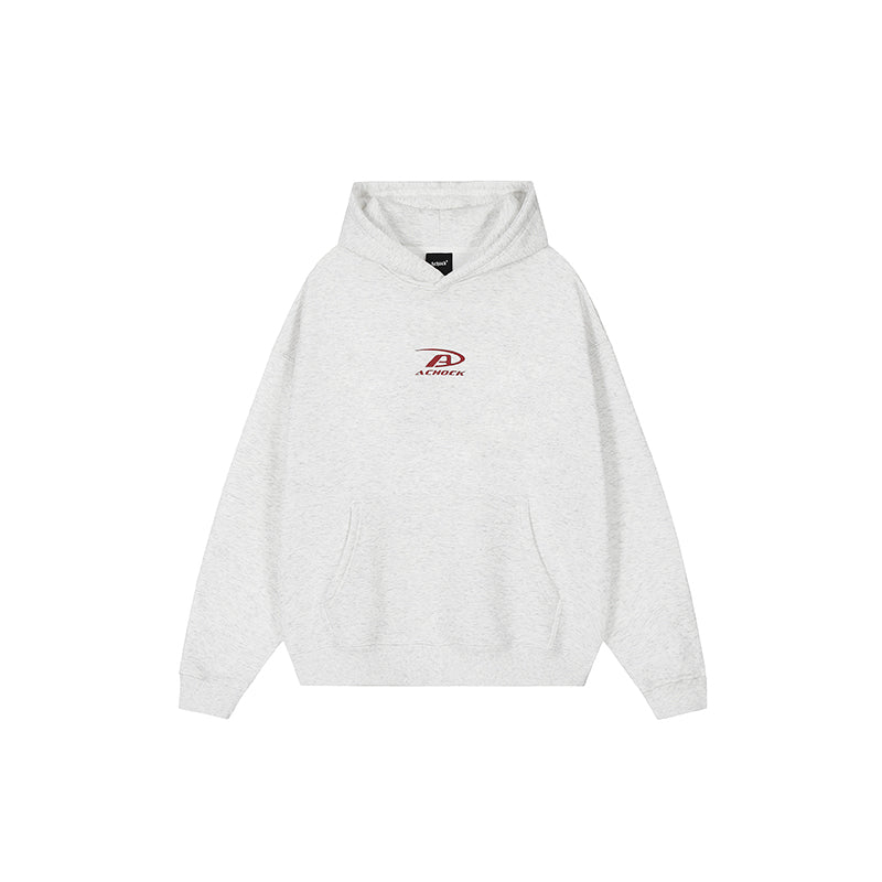 Achock Small Logo Simple Hoodie