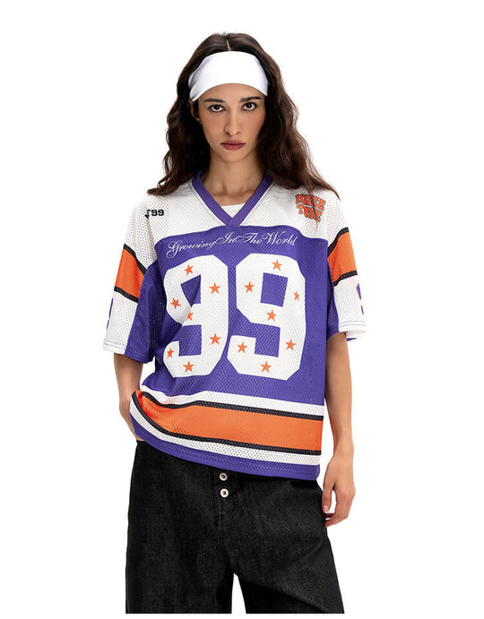 F3F Select Star 99 Numbering Color Block Mesh Short Sleeve Jersey | Face 3 Face