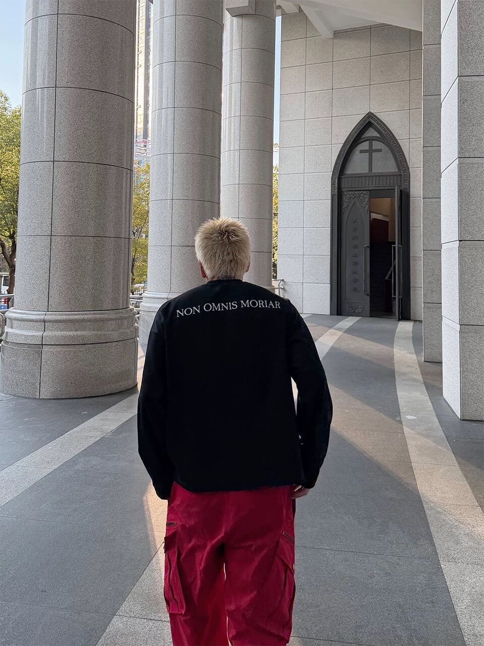 UNDERWATER Black Thorn Ring Logo Print Long Sleeve Tee | Face 3 Face