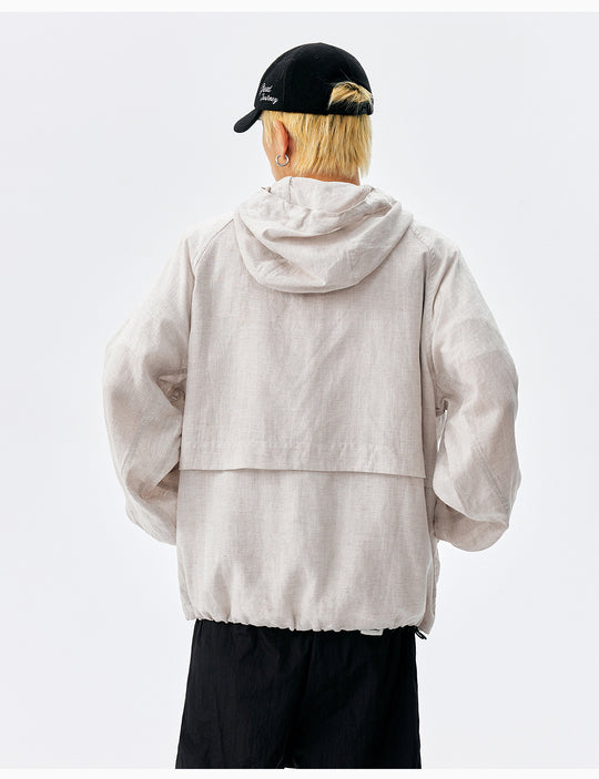 MEDM Lightweight Linen Outdoor Jacket | Face 3 Face