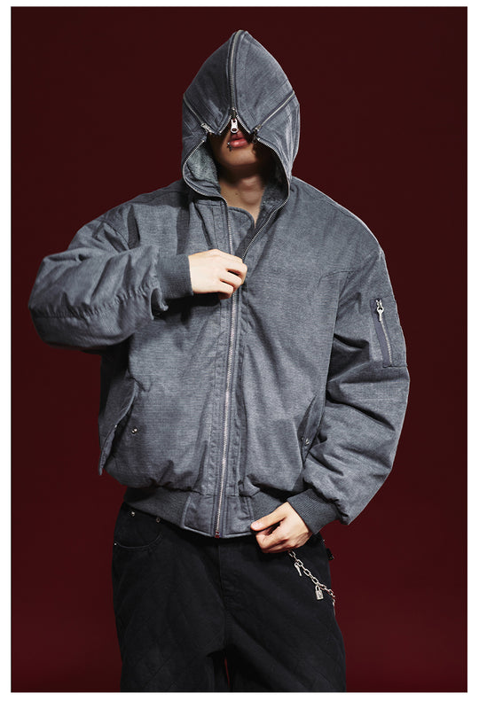 Remedy Multi Zipper Reversible MA-1 Bomber Jacket | Face 3 Face