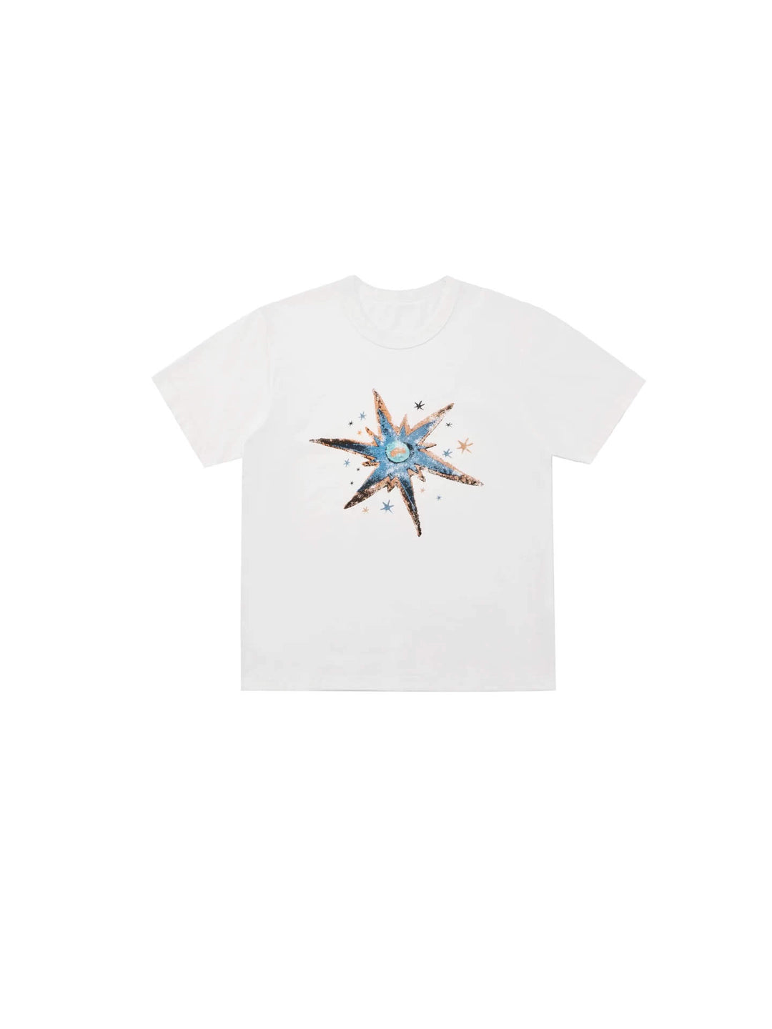 EVILKNIGHT(EK) Starfish Graphic Print Short Sleeve Tee | Face 3 Face
