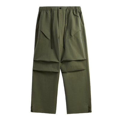 F3F Select Double Pleated Paratrooper Wide Leg Work Pants