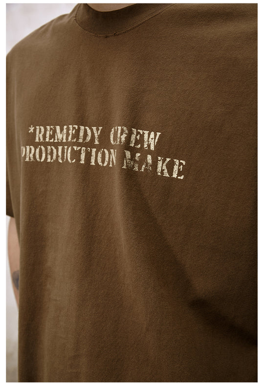 Remedy Faded Print Destruction Tee | Face 3 Face