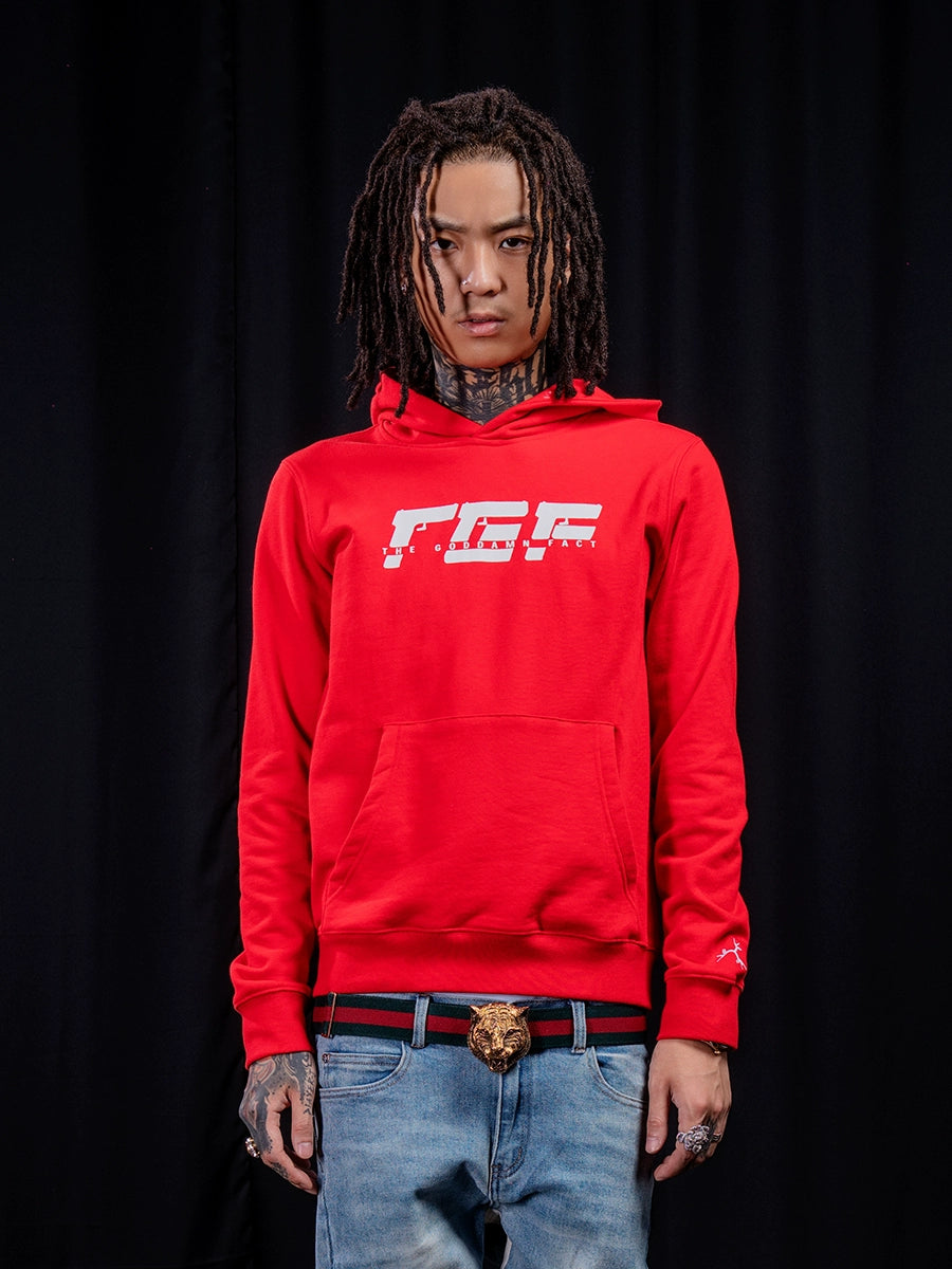 TGFCLUB TGF Logo Print Hoodie | Face 3 Face