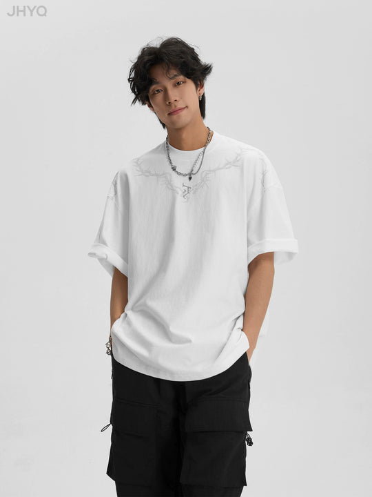 JHYQ Thorn Graphic Logo Tee