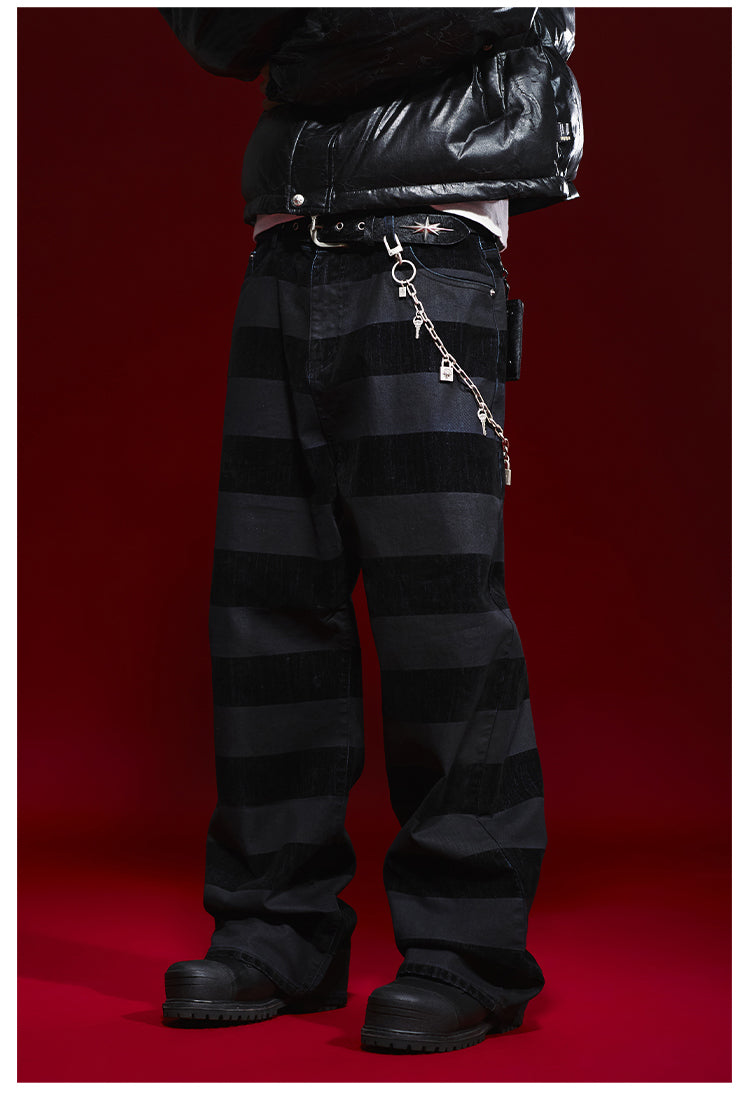Remedy Prisoner Striped Pants | Face 3 Face