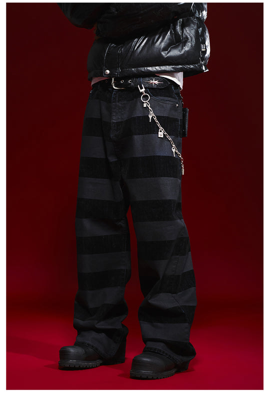 Remedy Prisoner Striped Pants | Face 3 Face