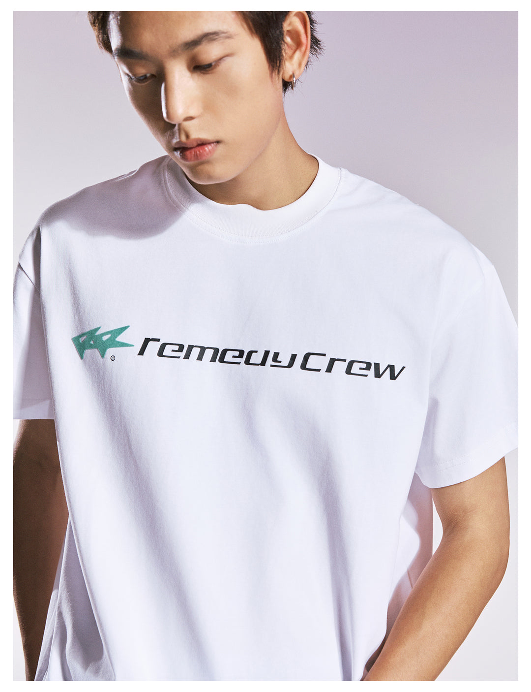 Remedy Gradient Logo Print Tee | Face 3 Face