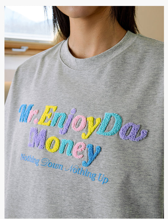 MEDM Multicolor Terry Embroidery Tee | Face 3 Face