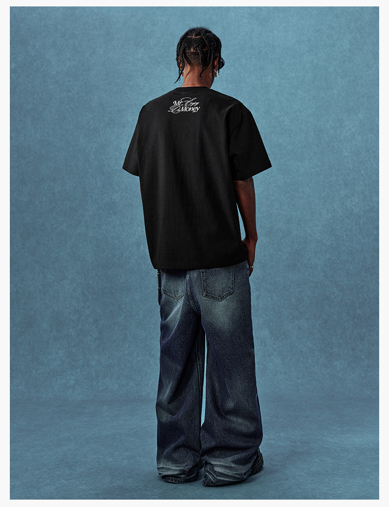 MEDM Rhinestone Star Logo Graphic Tee | Face 3 Face