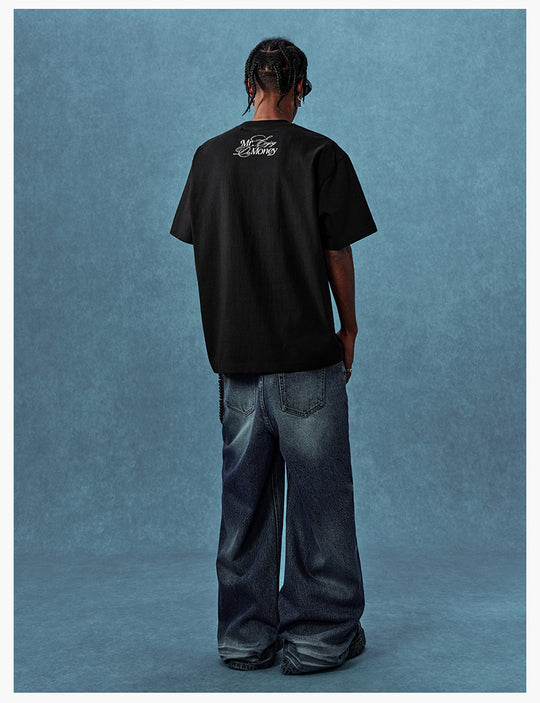 MEDM Rhinestone Star Logo Graphic Tee | Face 3 Face