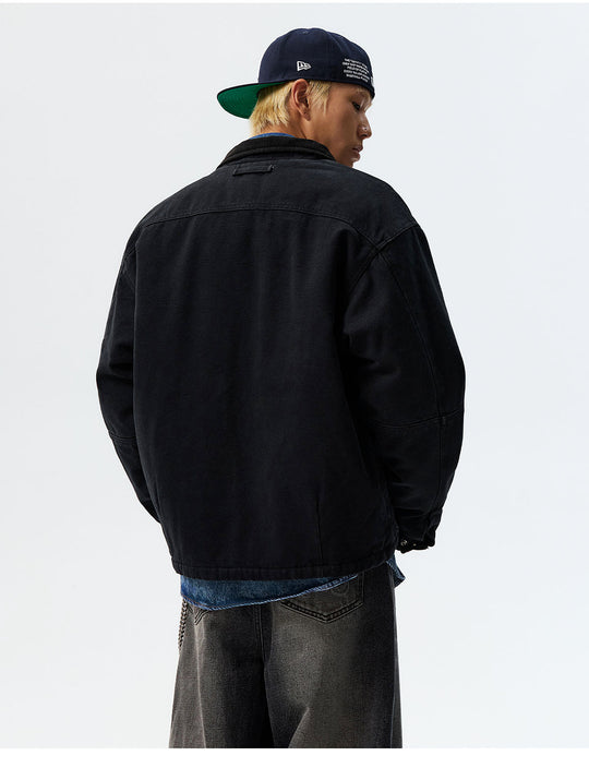 MEDM Camouflage Velcro Patch Detroit Jacket | Face 3 Face