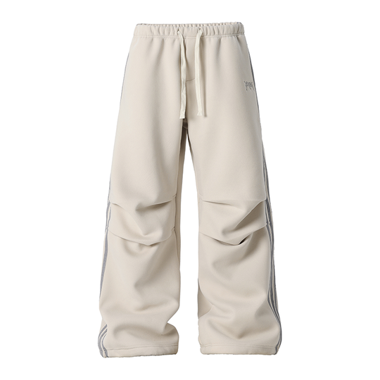 JHYQ Striped Loose Sports Paratrooper Sweatpants