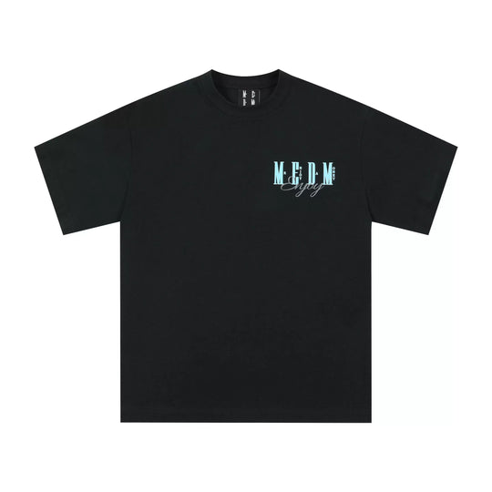 MEDM Contrast Color Logo Print Tee | Face 3 Face