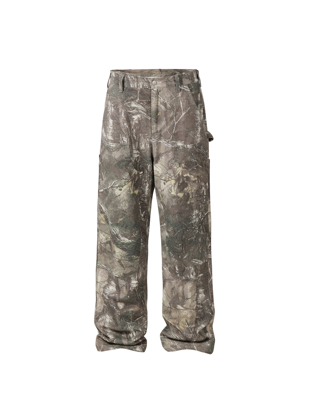 NOVACAM Tree Camo Double-Knee Flared Painter Pants | Face 3 Face