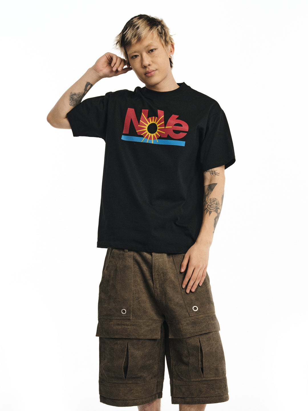 NOVACAM Inspired Logo Print Tee | Face 3 Face