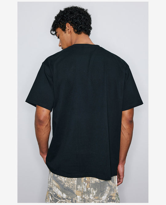 NOVACAM Letter Print Logo Tee | Face 3 Face