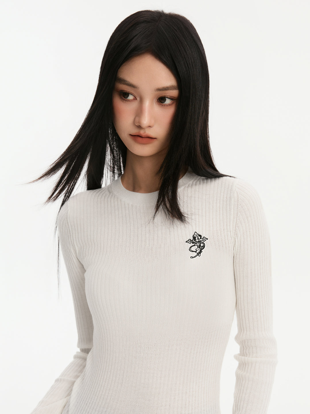 Small Town Kid Basic Slim Fit Thermal Knit Sweater | Face 3 Face