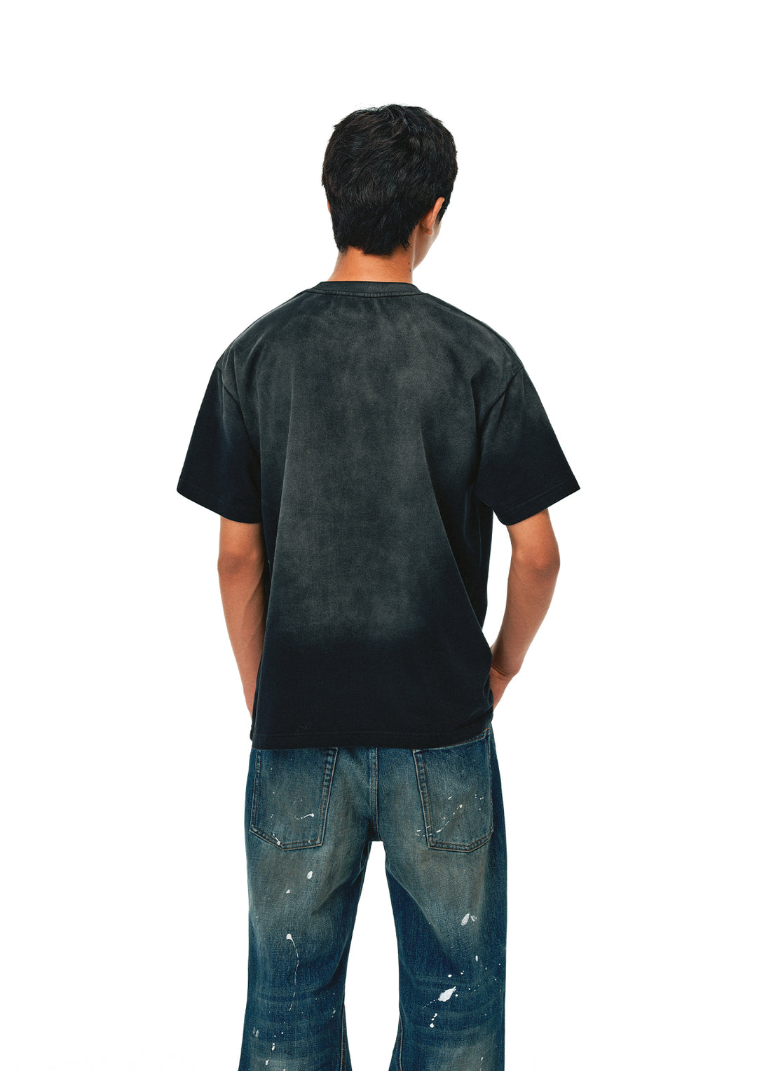 EVILKNIGHT(EK) Printed Old Wash Tee | Face 3 Face