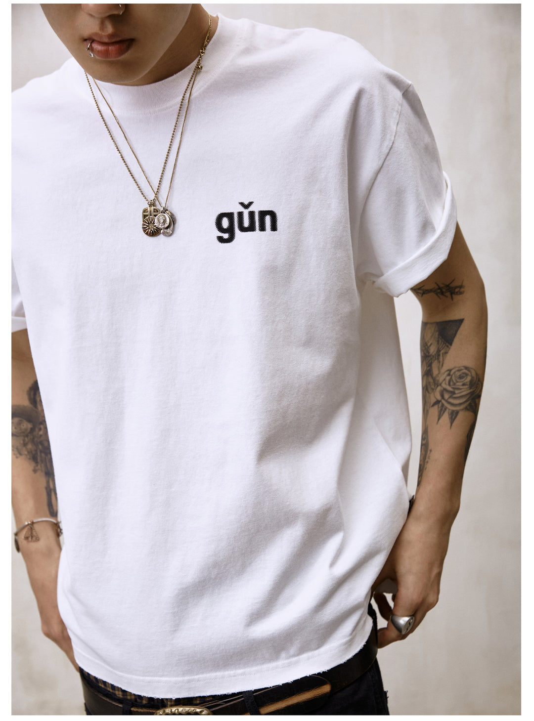 Remedy Dot Print Washed Tee | Face 3 Face