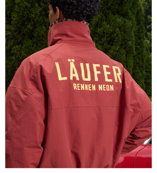 S45 Leopard Fur Lined Nylon Tactical Jacket | Face 3 Face