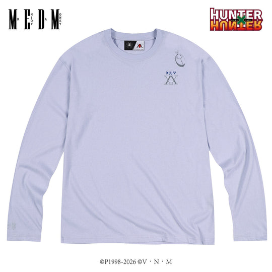 MEDM × HUNTER×HUNTER Character Monologue Print Long Sleeve Tee | Face 3 Face