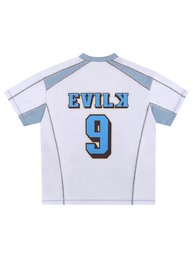 EVILKNIGHT(EK) Leopard Print V-neck Soccer Jersey | Face 3 Face