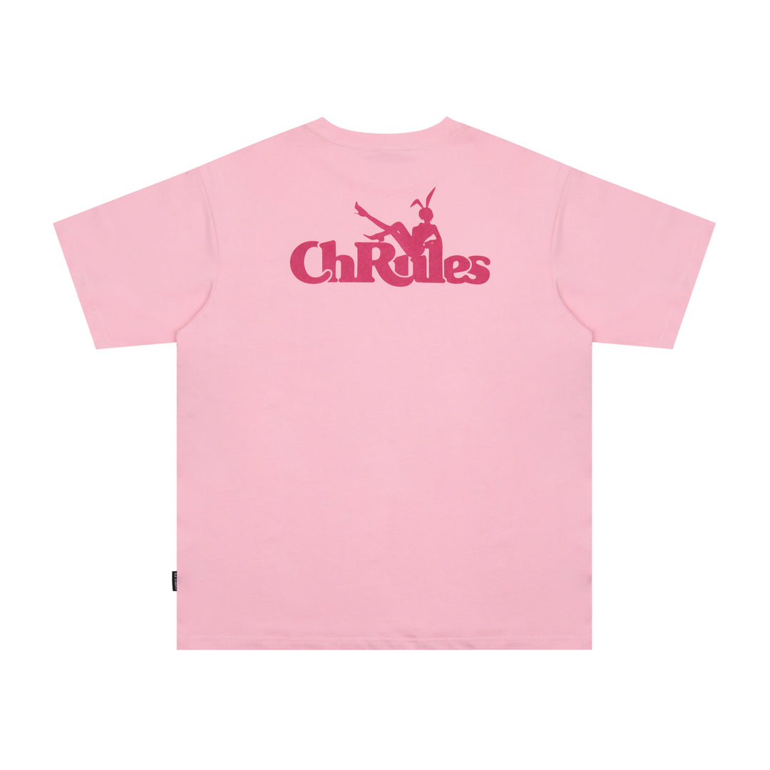 Cashrules / CHRULES Rabbit Girl Basic Logo Tee | Face 3 Face