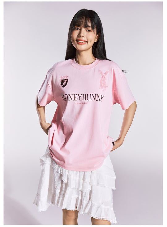 Remedy HONEYBUNNY Rabbit Embroidery Tee | Face 3 Face