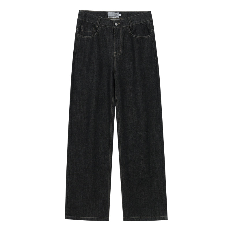 Harsh and Cruel Original Wide Black Jeans | Face 3 Face