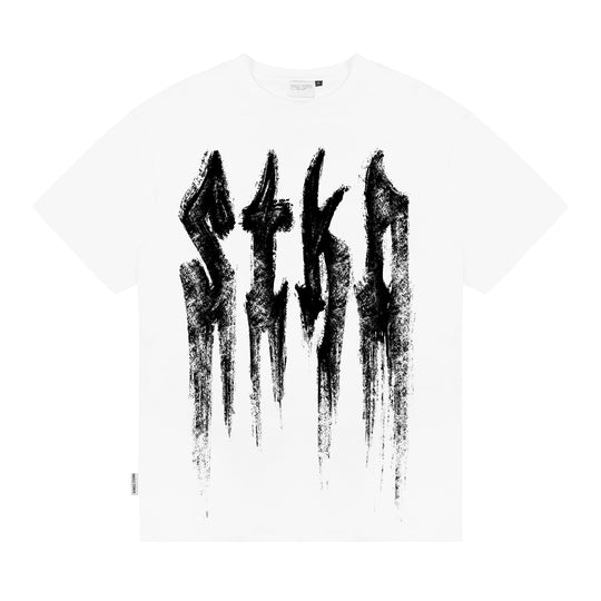 Small Town Kid Brush Paint Hand-Painted Print Tee | Face 3 Face