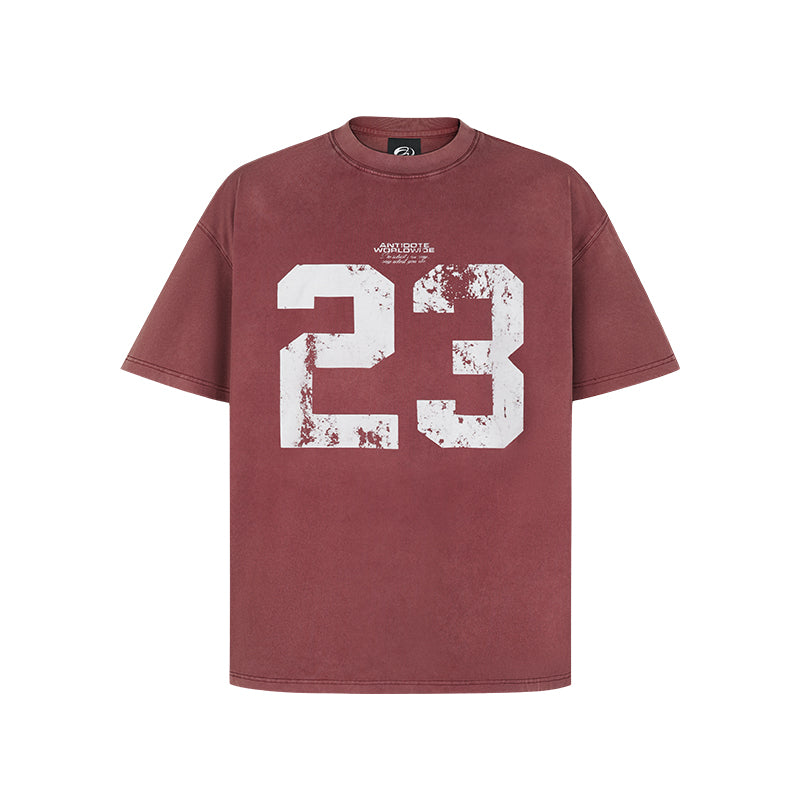 ANTIDOTE No. 23 Vintage Print Washed Tee