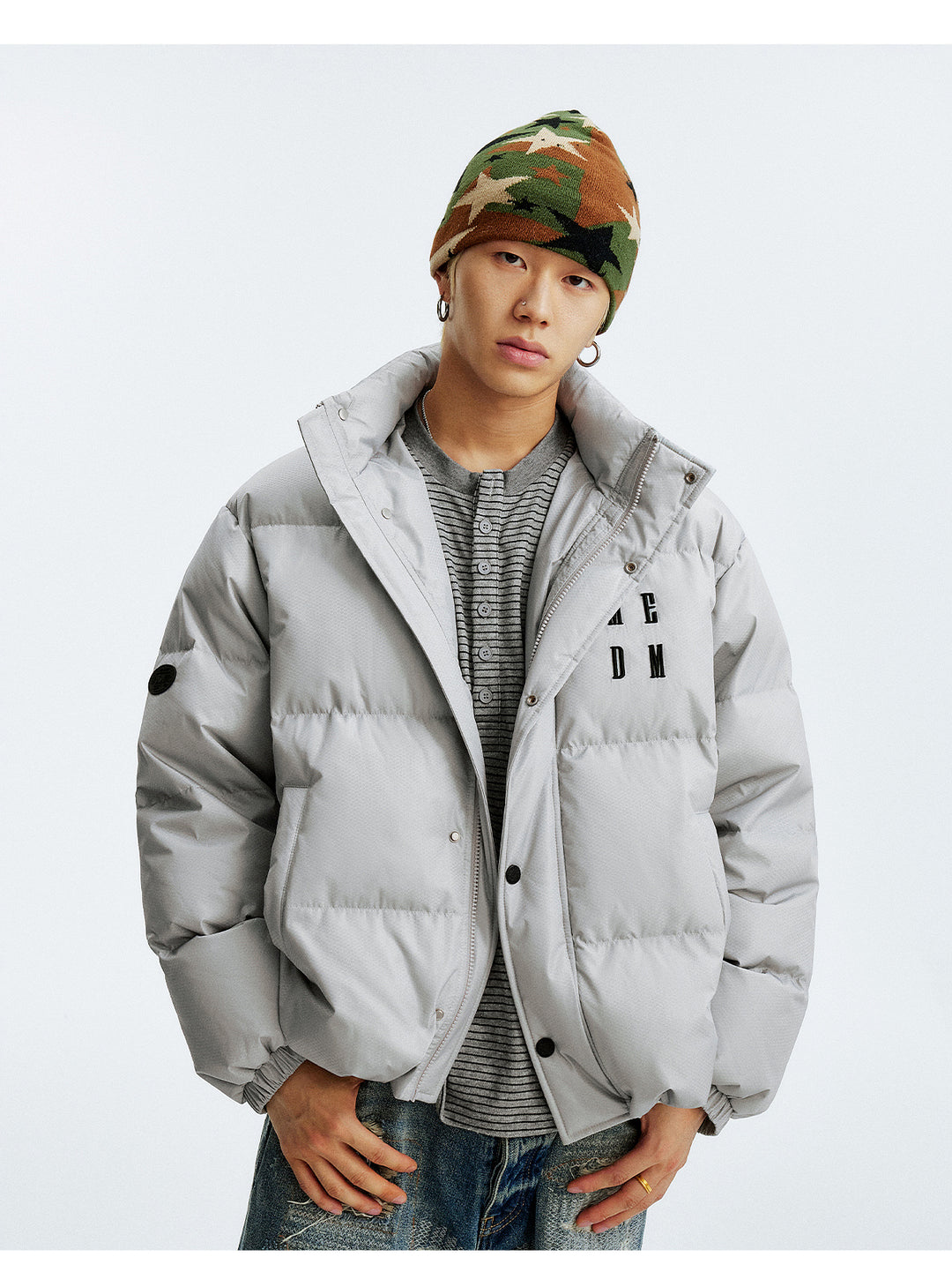 MEDM Detachable Fur Hooded Down Jacket | Face 3 Face