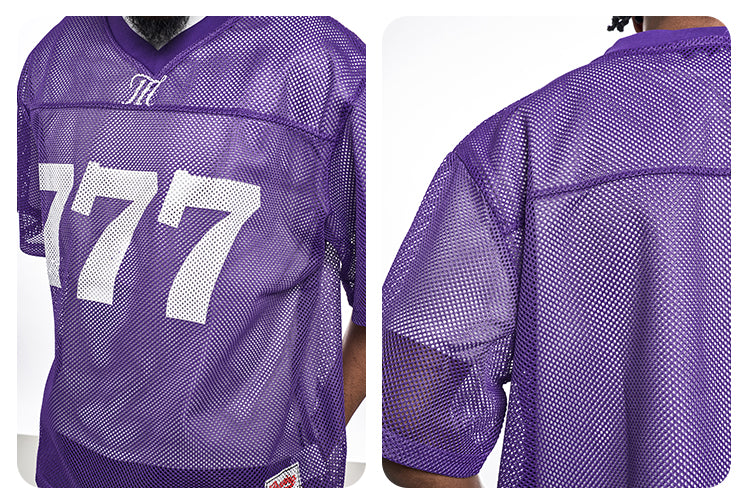 F3F Select 777 Numbering Printed Mesh Hockey Jersey Tee | Face 3 Face
