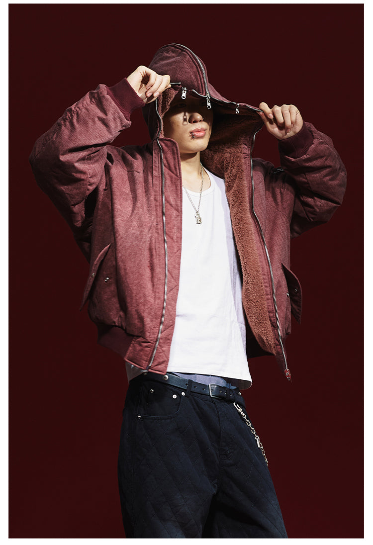 Remedy Multi Zipper Reversible MA-1 Bomber Jacket | Face 3 Face