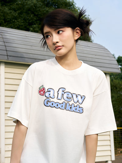 AFGK Graffiti Spray Painted Gradient Logo Tee | Face 3 Face