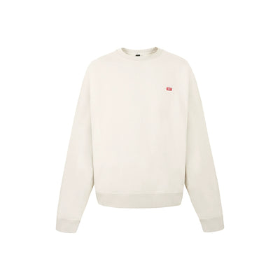 1807 One Point Box Logo Embroidery Sweatshirt | Face 3 Face