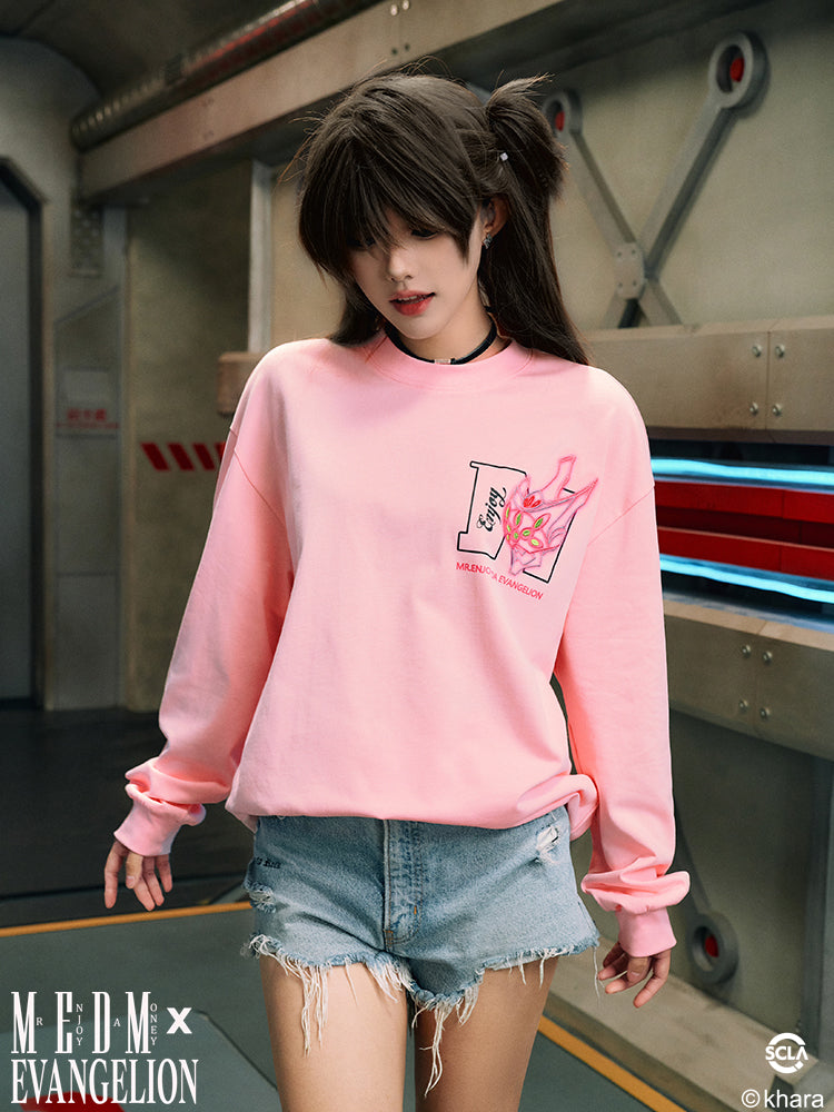 MEDM x EVA Basic Logo Long Sleeve Tee | Face 3 Face